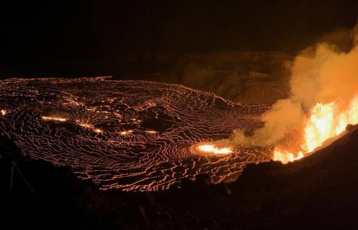 die beeindruckenden Bilder der Lavaströme nach dem Ausbruch des Kilauea-Vulkans