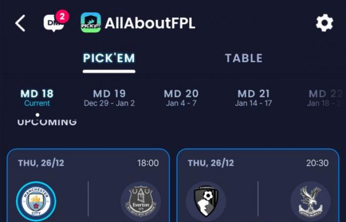 Vorhersagen und Preise für den Boxing Day GW18 – Sleeper Pick’em League