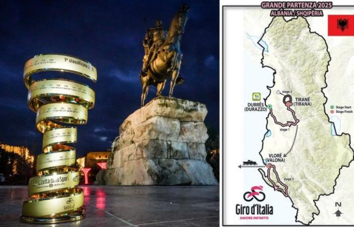 Giro. Italien-Rundfahrt – Der große Auftakt der Italien-Rundfahrt 2025… 3 Etappen in Albanien!