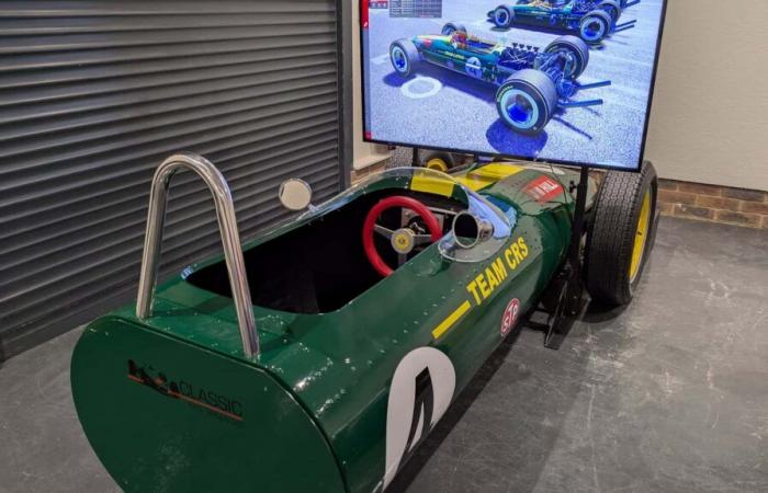 Bringen Sie den Simulator mit diesem Vintage-Lotus F1 auf die nächste Stufe