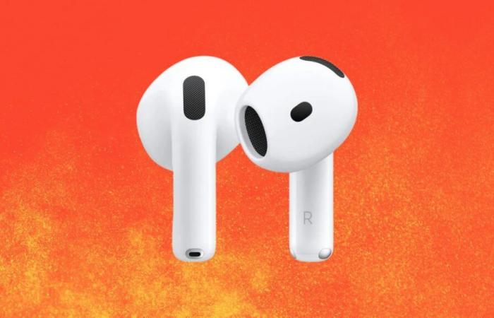 Das Paar Apple AirPods 4 kostet bei Cdiscount weniger als 150 Euro, profitieren Sie davon