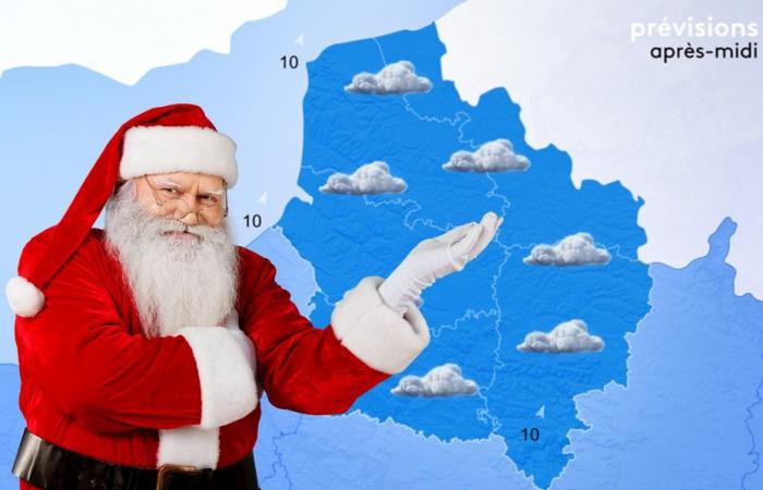 Wetterbericht. Wie ist das Wetter in Hauts-de-France an diesem Dienstag, den 24. Dezember?