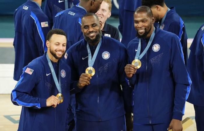 LeBron James, Kevin Durant und Stephen Curry wählen eine Eigenschaft aus, die sie voneinander übernehmen können