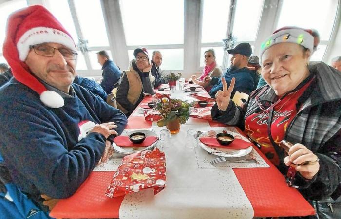 In Brest verwöhnt La Halte zum Weihnachtsessen alle Widrigkeiten des Lebens