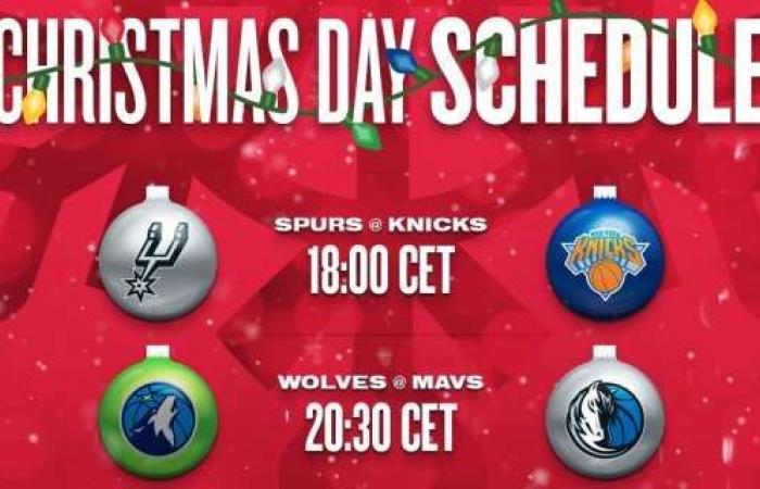 NBA Christmas Games, das Weihnachtswettbewerbsprogramm (cdwn)