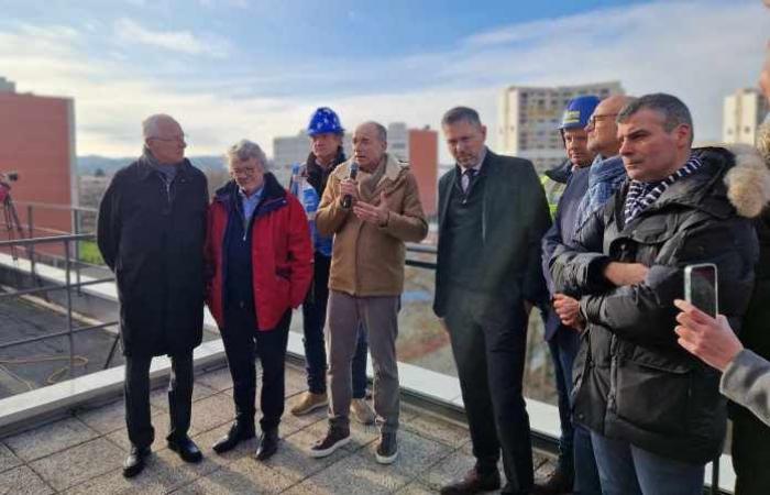 Seine-et-Marne: Veranstaltung in Meaux. Die Türme Camargue und Chambord wurden vom Blitz getroffen