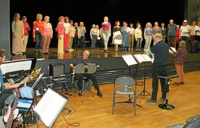 In Guingamp bereitet der Arpège-Chor sein neues Musical vor