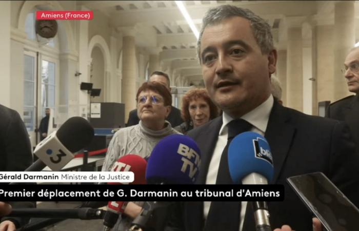 Gérald Darmanin, neuer Justizminister, möchte „das Budget“ seines Ministeriums „erhöhen“ und bedauert die „zu langsame“ Justiz.