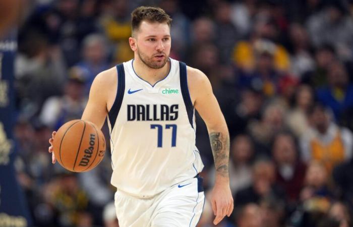 Luka Doncic fällt aufgrund einer Zerrung der linken Wade auf unbestimmte Zeit aus