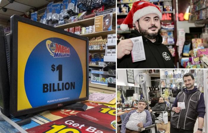 Die New Yorker träumen von einem grünen Weihnachtsfest, während der Mega Millions-Jackpot bei der Feiertagsverlosung auf satte 1 Milliarde US-Dollar steigt