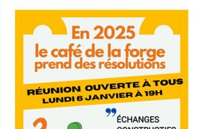 Guillac. Treffen: Das Café de la Forge fasst seine Vorsätze für 2025!