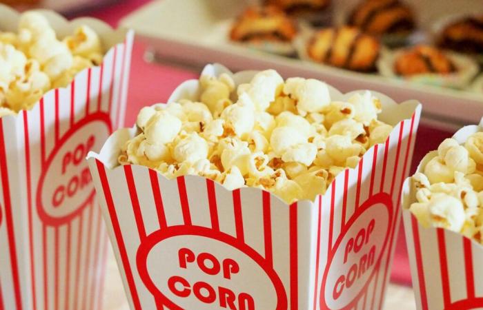 ???????? Blaugrün. Eine Tüte Rattengift in Popcorn im CGR-Kino entdeckt