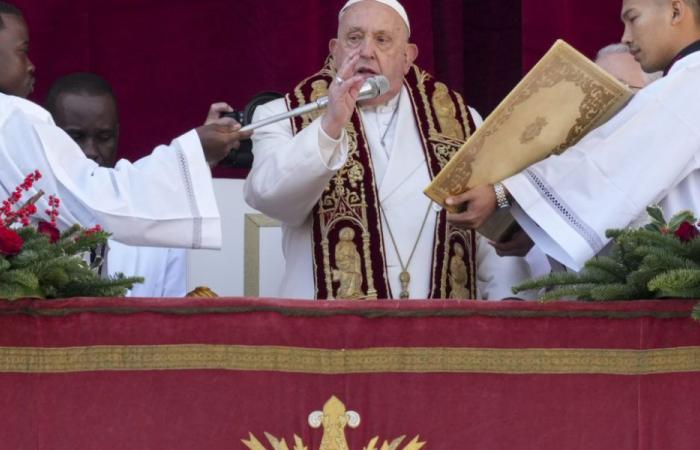 Papst ruft zu Weihnachten zur „Überwindung von Spaltungen“ auf