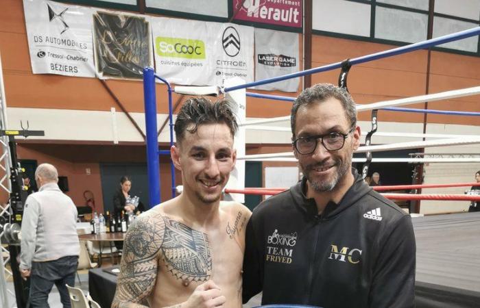 Als Lizenznehmer von Carcassonne Boxing bietet Mayson Creygolles der Stadt seinen ersten Profiboxtitel an