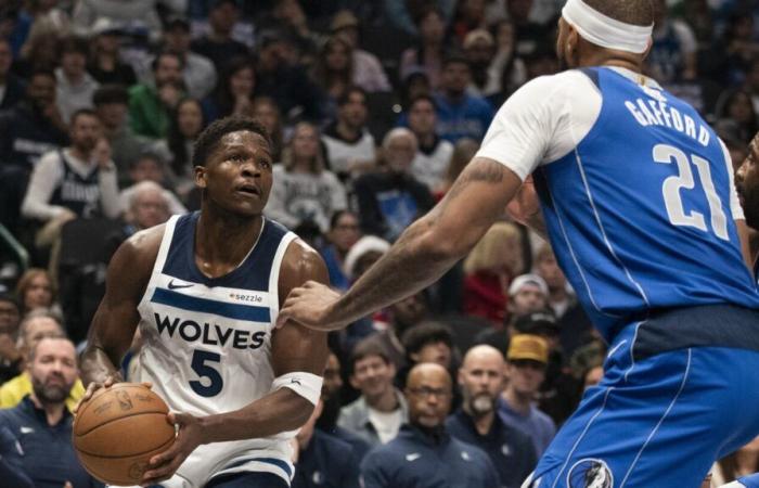 Edwards erzielt 26 Punkte, Wolves schlagen Mavs mit 105:99 nach Doncic-Verletzung