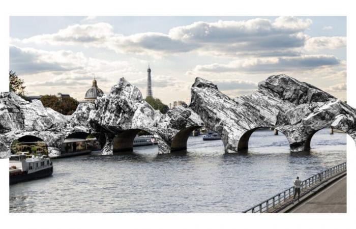 Der Pont-Neuf verpackt: ein weiteres „Geschenk“ zeitgenössischer Kunst