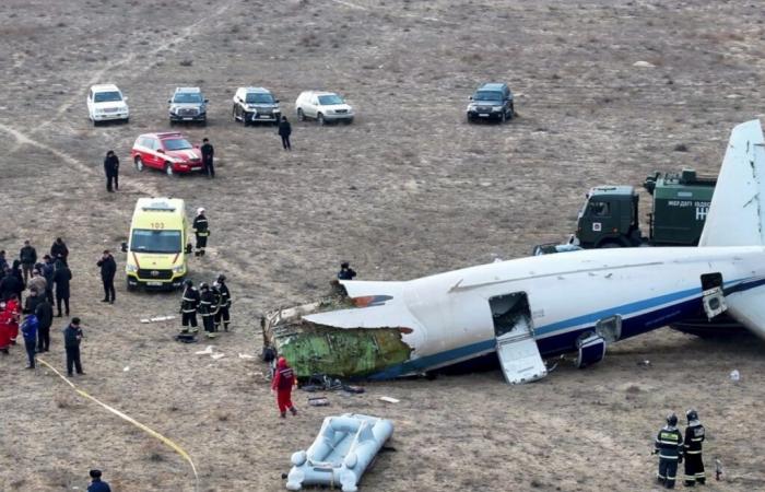 Flugzeugabsturz von Aserbaidschan Airlines in Kasachstan, 38 Tote