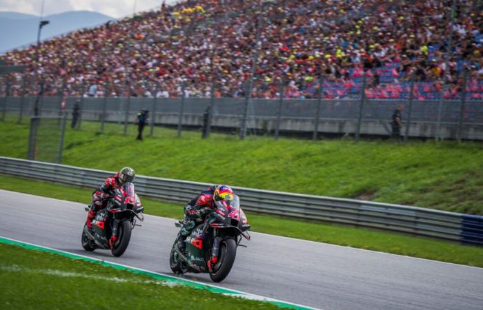 In der MotoGP bestätigt Aprilia sein neuestes Element und ist nun komplett