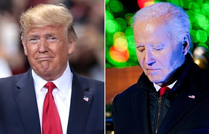 Trump und Biden überbringen Weihnachtsgrüße, während die USA kurz vor der Machtübergabe stehen