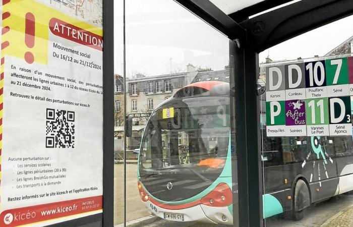 In Vannes wird der Busverkehr nach einer Vereinbarung mit Kicéo wieder aufgenommen