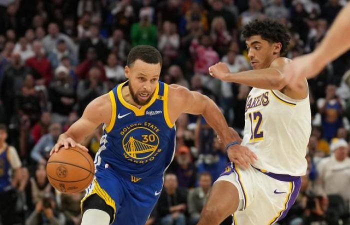 Die Lakers gewinnen in den letzten Sekunden im Golden State