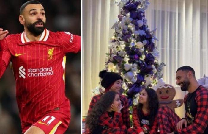 Mohamed Salah, Weihnachtsfoto mit der Familie: Kritik von muslimischen Anhängern