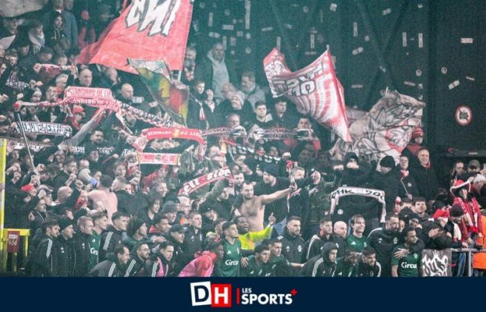 Standardspieler feierten mit ihren Fans nach dem 0:0 in Mechelen: „Sie sind froh zu sehen, dass wir 150 % geben“