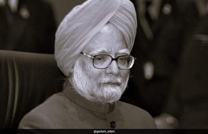 Gautam Adani bedauert Manmohan Singhs Tod