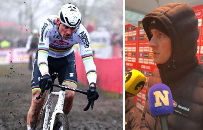 VIDEO. Mathieu van der Poel wurde in Loenhout kein Sieg gegönnt: „Mein Sattel war kaputt, aber es ist nicht so, dass ich Sweeck einfach zurückkommen ließ“