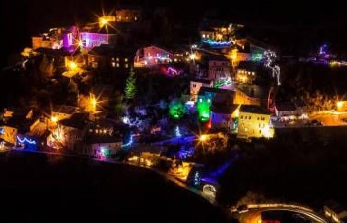 [Joyeuses fêtes] Brantes in den Sternen beleuchtet das Kunsthandwerk in Vaucluse