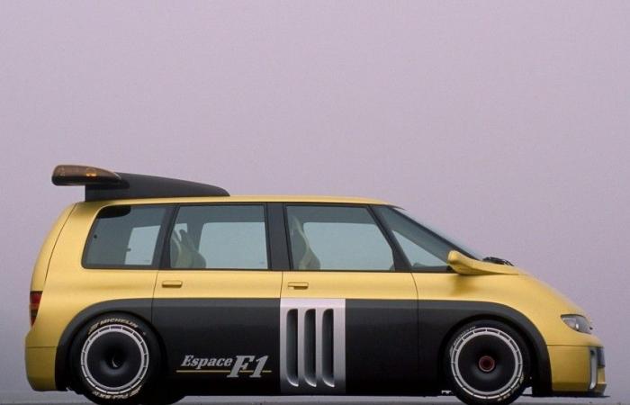 Ungewöhnlich: Der Renault Espace F1, ein Minivan mit V10-F1-Motor! (+Video)