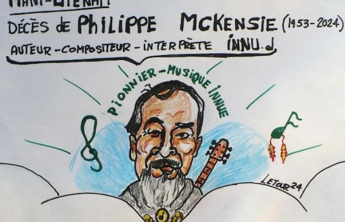 Nachrichten über die Nordküste unter der Lupe des Karikaturisten Gilles Létourneau