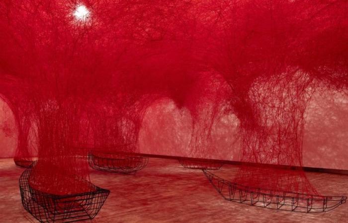 Im Grand Palais bringt Chiharu Shiota unsere Seelen zum Kentern