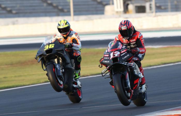 Aprilia geht gegen die MotoGP-Spitzenreiter vor und möchte, dass sie sich von der Formel 1 inspirieren lassen