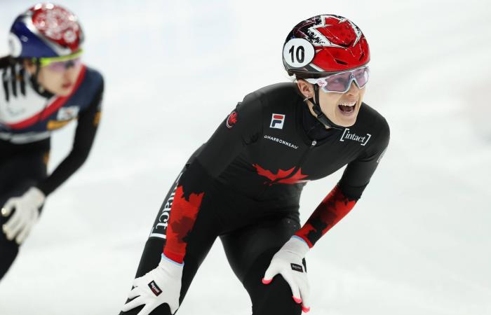 Die Sonne von Châteauguay | Eisschnelllauf: Danaé Blais gewinnt ihre erste Solo-Goldmedaille