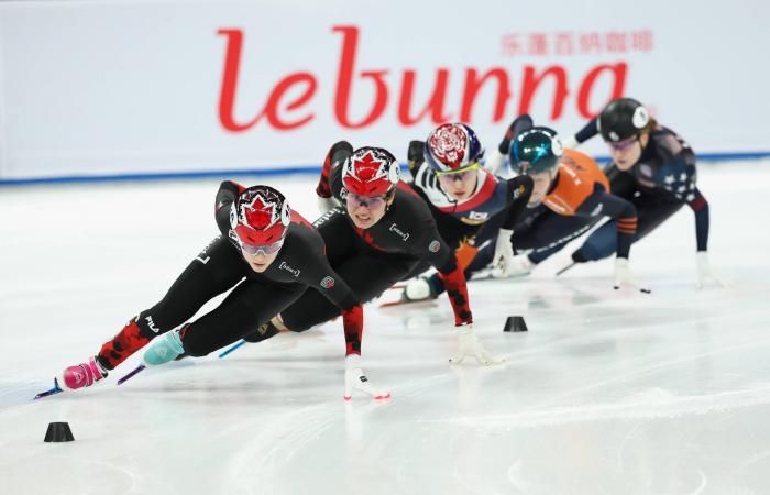 Die Sonne von Châteauguay | Eisschnelllauf: Danaé Blais gewinnt ihre erste Solo-Goldmedaille