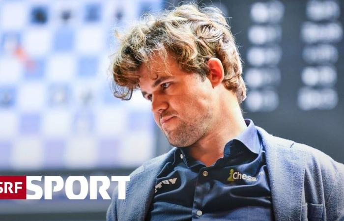 An der Schnellschach-WM – Weil er in Jeans kam: WM-Aus für Titelverteidiger Magnus Carlsen – Sport