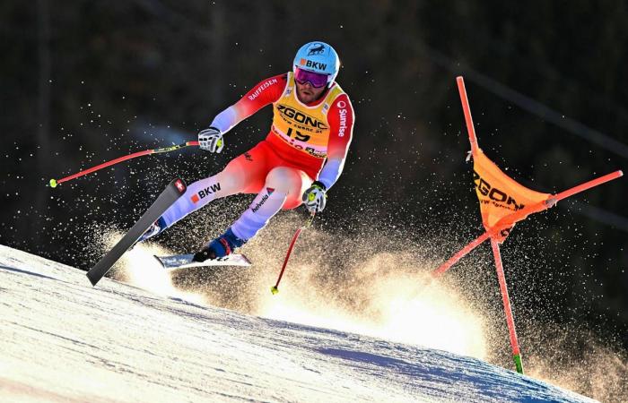 Großartiges Schweizer Double bei der Abfahrt von Bormio