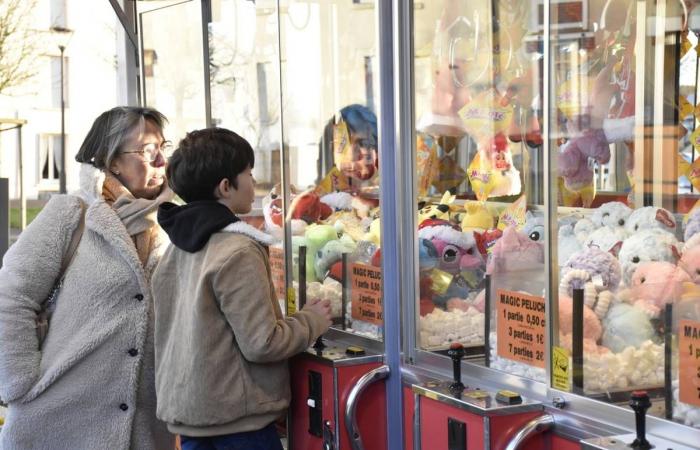 Zwei Orte, zwei Atmosphären auf dem Jahrmarkt von Pithiviers