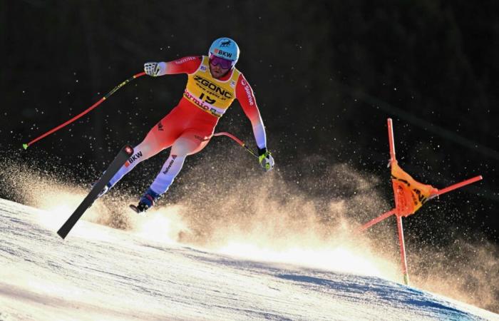 Der Schweizer Alexis Monney gewinnt die Abfahrt von Bormio, einen Tag nach dem schrecklichen Sturz von Cyprien Sarrazin