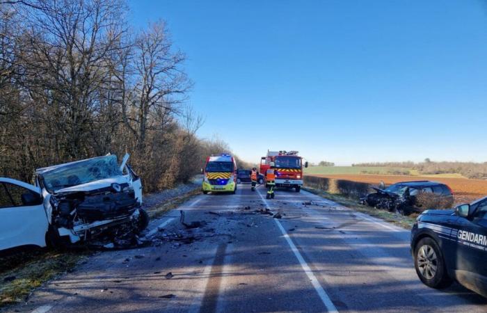 Côte-d’Or. Neun Personen in einen Unfall verwickelt, darunter drei ins Universitätskrankenhaus Dijon transportiert