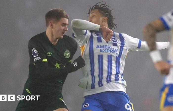 Brighton 0:0 Brentford; Thomas Frank sagt, Brightons Joao Pedro hätte vom Platz gestellt werden sollen