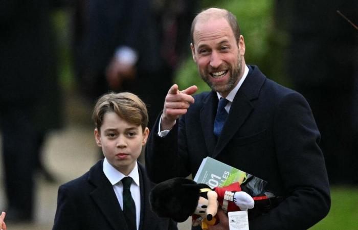 Zum ersten Mal ersetzt Prinz George Prinz Harry in einer Weihnachtstradition