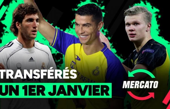 Haaland, CR7, Higuain… The notable transfers on January 1st