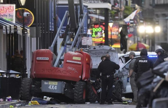 Fahrzeug rast in New Orleans in Menschenmenge, 10 Tote, 30 Verletzte