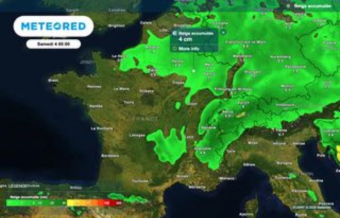 Starker Temperaturabfall in den nächsten Stunden! Ganz Frankreich betroffen? Ein sehr kaltes Wochenende steht bevor?