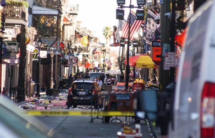 Anschlag in New Orleans: Der Verdächtige hatte eine Flagge der Islamischen Staatsgruppe bei sich