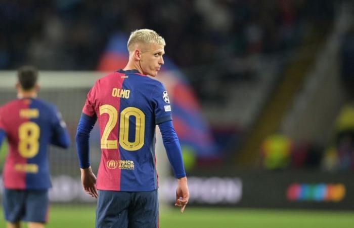 La Liga entfernt Dani Olmo aus dem in der Liga registrierten Kader des FC Barcelona