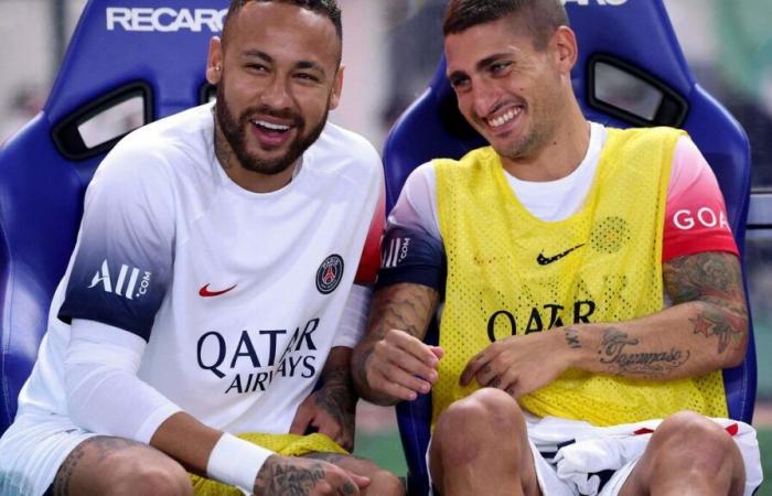 „Der beste Spieler nach Iniesta“: Neymars gute Wünsche an Marco Verratti, der gemeinsam Silvester gefeiert hat