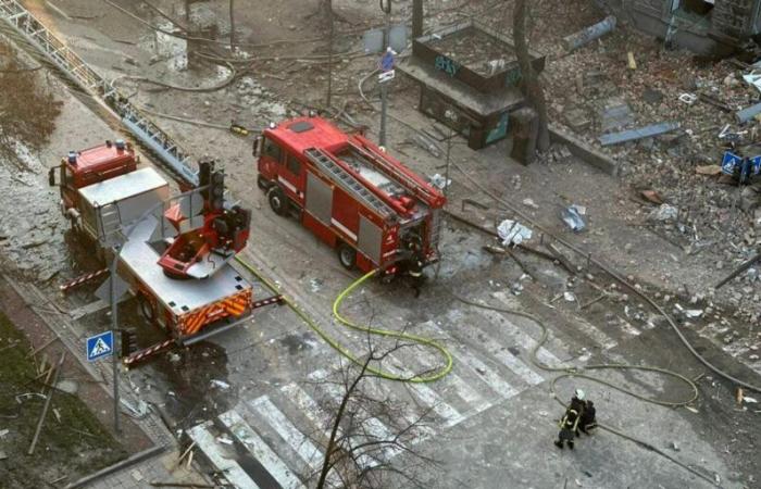 Nach dem russischen Drohnenangriff gestern Abend steigt die Zahl der Todesopfer in Kiew